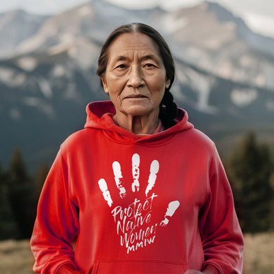 MMIW Protect Native Women Red Hand Unisex Hoodie/Sweatshirt/T-Shirt