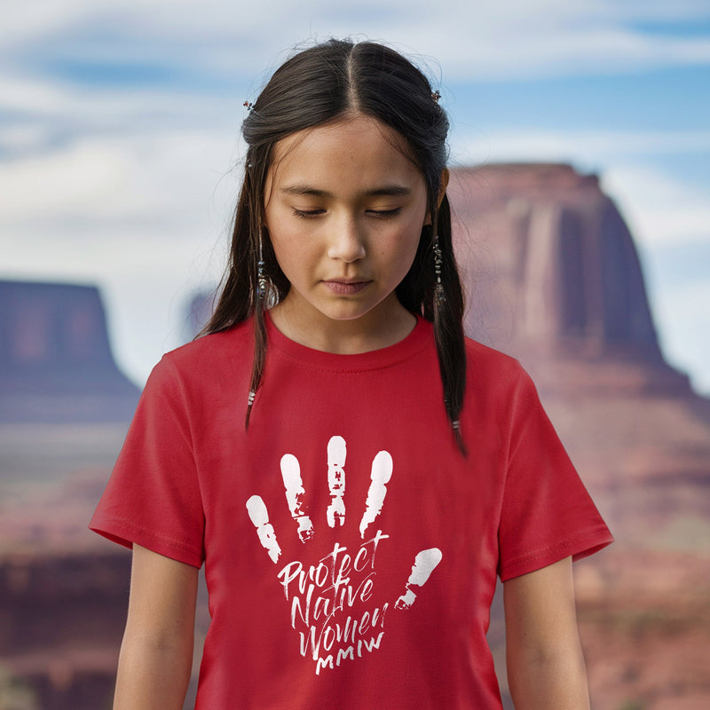 MMIW Protect Native Women Red Hand Unisex Hoodie/Sweatshirt/T-Shirt