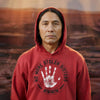 MMIW Awareness Indigenous Circle Red Hand Unisex T-Shirt/Hoodie/Sweatshirt