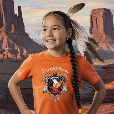 Every Child Matters Turtle Hand Together Native American Unisex T-Shirt/Hoodie/Sweatshirt