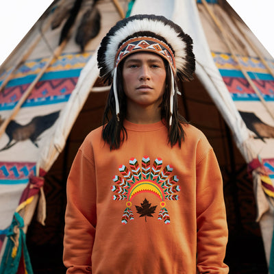 Every Child Matters Chief's Hat Feather Canada For Orange Day Unisex T-Shirt/Hoodie/Sweatshirt