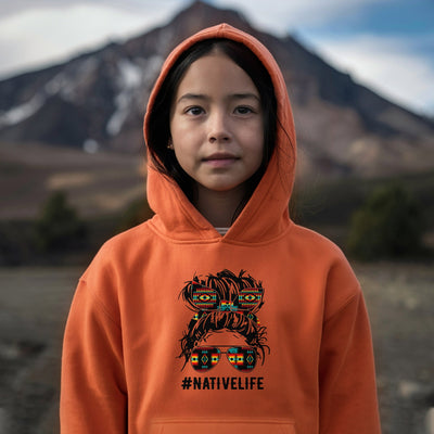 American Indian Tribe Indigenous Native Life Girl Pattern Style Native American Unisex T-Shirt/Hoodie/Sweatshirt