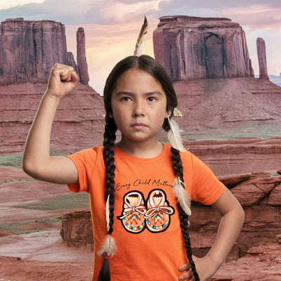 Every Child Matters Shoes Indigenous Orange Shirt Day Unisex T-Shirt/Hoodie/Sweatshirt