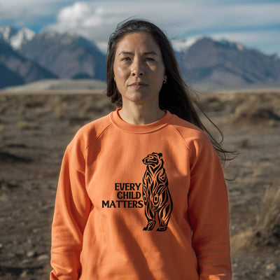 Every Child Matters Black Bear For Orange Day Unisex T-Shirt/Hoodie/Sweatshirt