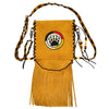 SALE 30% OFF - MMIW Handmade Leather Beaded Bag