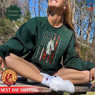 Native American Flag Unisex T-Shirt/Hoodie/Sweatshirt