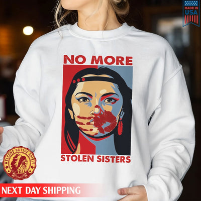 MMIW No More Stolen Sisters Red Hand Unisex Hoodie/Sweatshirt/T-Shirt 019