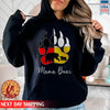 Native American Mama Bear Foot Colors Unisex T-Shirt/Hoodie/Sweatshirt