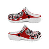 Unisex Pattern Fleece Clog Shoes For Women and Men Native American Style