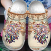 Native Pattern Clog Shoes For Adult and Kid 89221 New