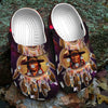 Unisex Pattern Fleece Clog Shoes For Women and Men Native American Style