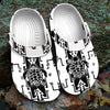 Native Pattern Clog Shoes For Adult and Kid 89200 New