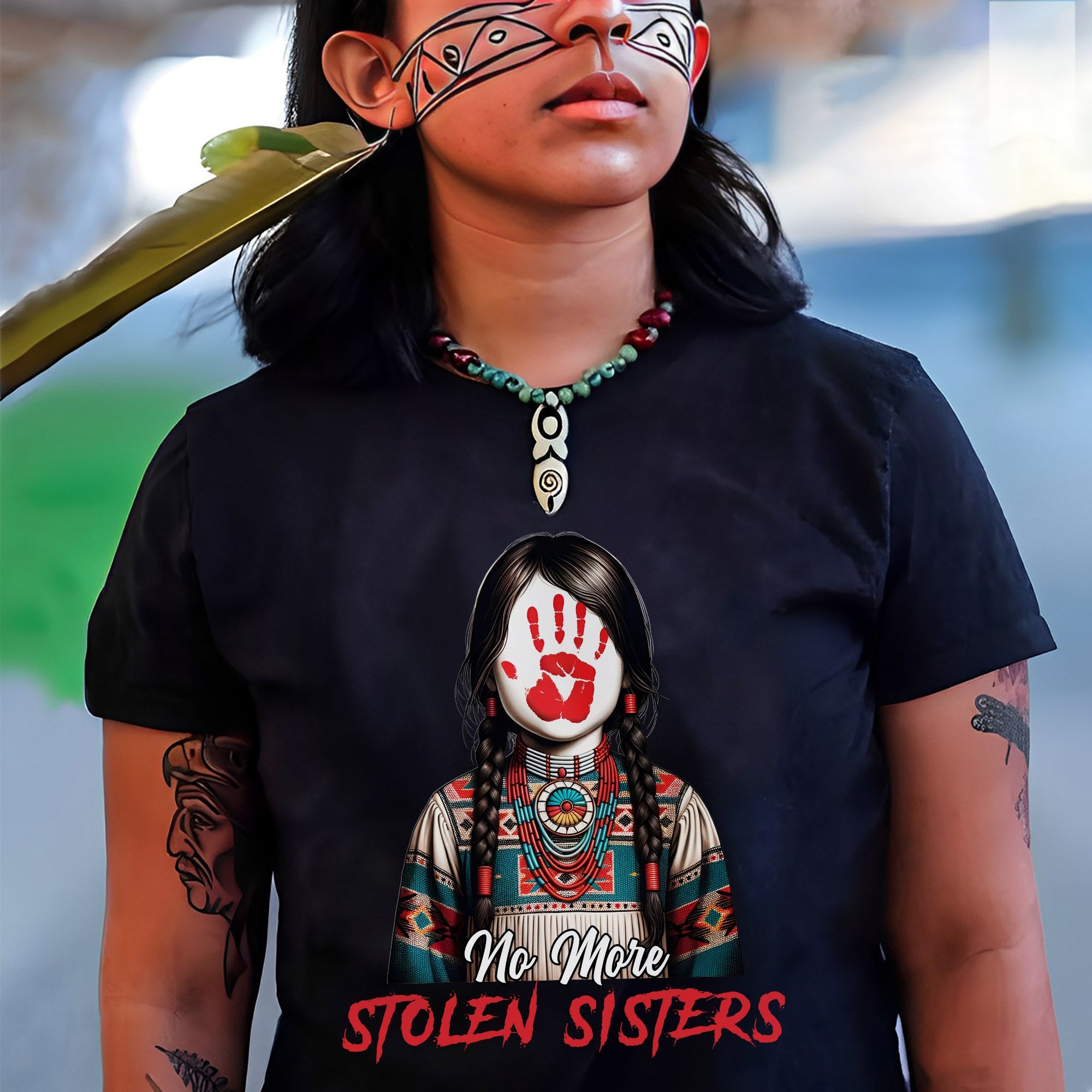 MMIW No More Stolen Sisters No Face Unisex T-Shirt/Hoodie/Sweatshirt