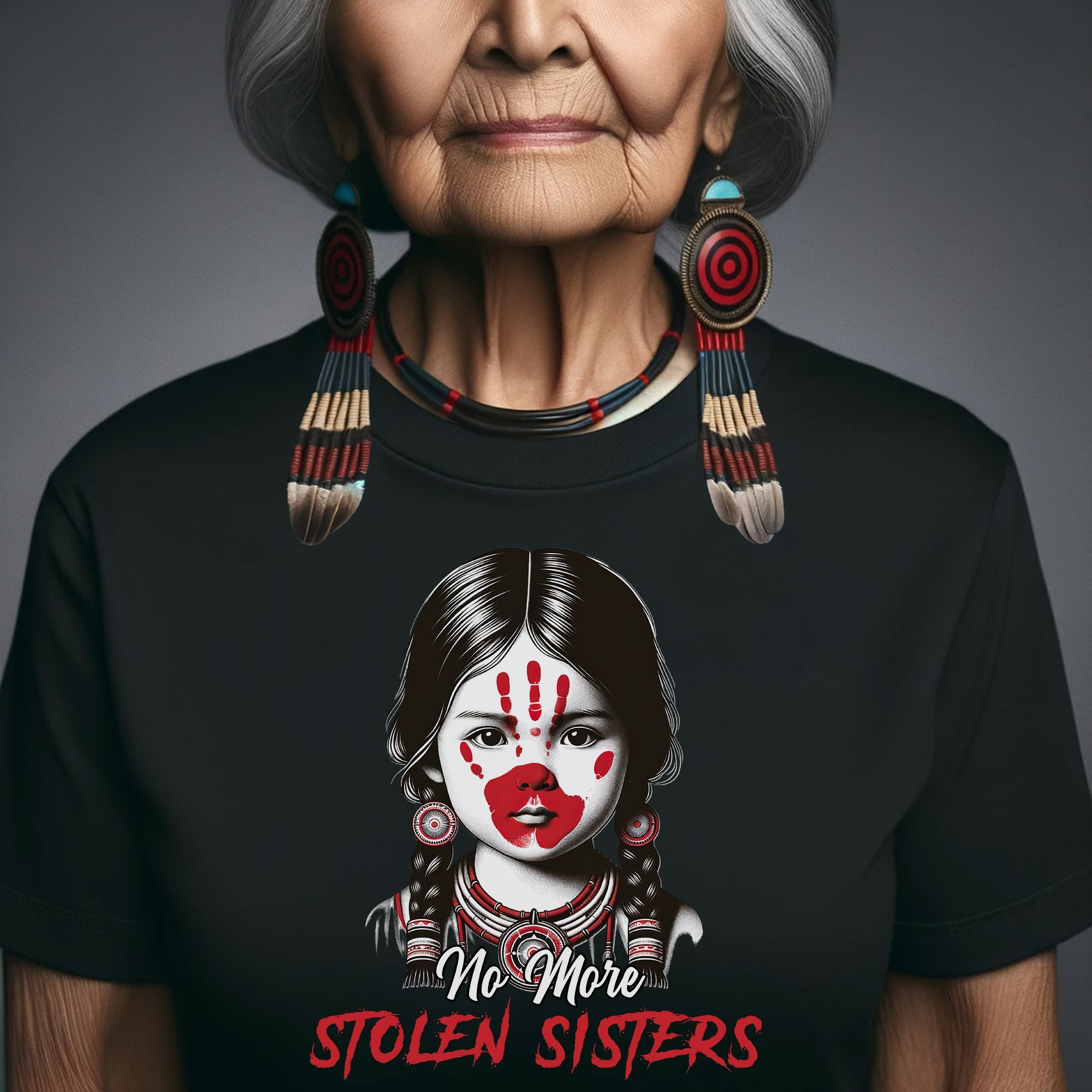 MMIW No More Stolen Sisters No Face Unisex T-Shirt/Hoodie/Sweatshirt