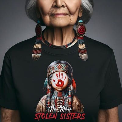 MMIW No More Stolen Sisters No Face Unisex T-Shirt/Hoodie/Sweatshirt