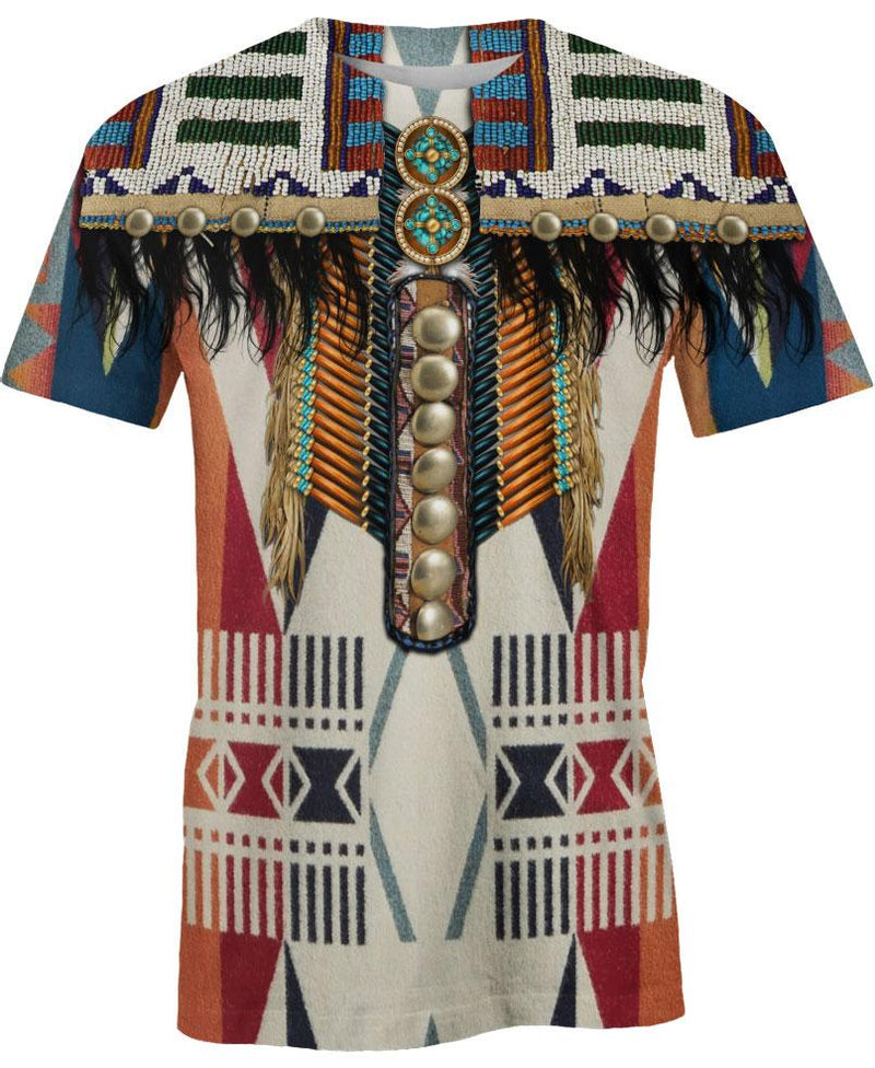 Brown Multi Pattern - Welcome Native Spirit