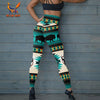 Green Native Pattern Dream Catcher Leggings WCS