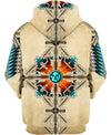 Native Bright Motifs 3D Hoodie - Native American Pride Shop