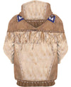 Native Buckskin Beaded 3D Hoodie - Native American Pride Shop