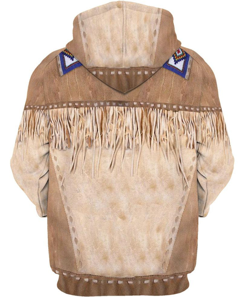 Native Buckskin Beaded WCS