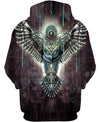 Night Owl 3D Hoodie - Native American Pride Shop