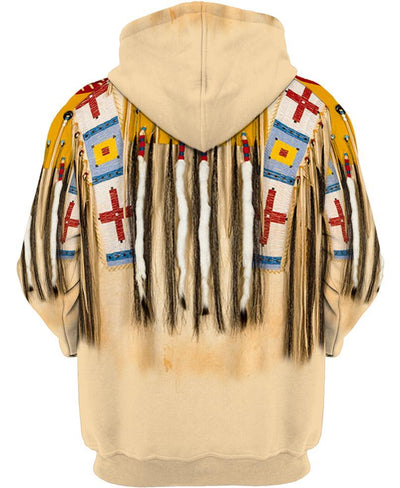 Native Wire Pattern 3D Hoodie - Native American Pride Shop