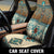 Turiquoise Native Indian Pattern Feather Car Seat Cover 0107 WCS