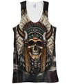 Unique Native Skull 3D Hoodie - Native American Pride Shop