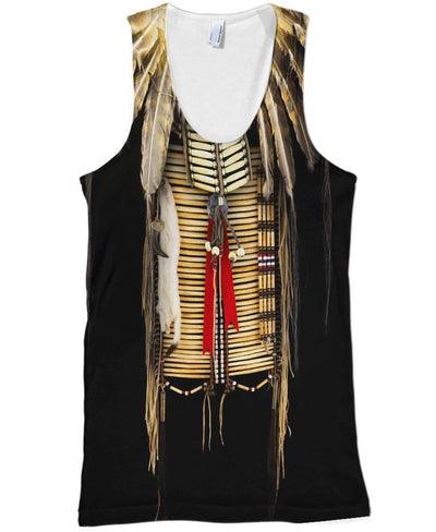 Black Pattern Feather 3D Hoodie - Native American Pride Shop