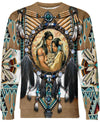 Feather Native Motifs 3D Hoodie - Native American Pride Shop