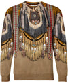 Native American Ancient Pattern 3D Hoodie - Native American Pride Shop