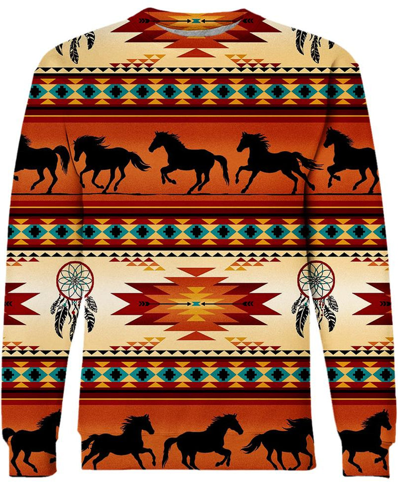 3D Native Horse Pattern WCS