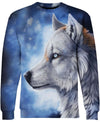 White Wolf 3D Hoodie - Native American Pride Shop