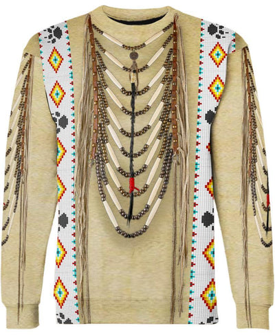 Traditional Native Clothing 3D Hoodie - Native American Pride Shop