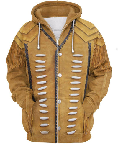 Yellow Outfit Like 3D Hoodie - Native American Pride Shop