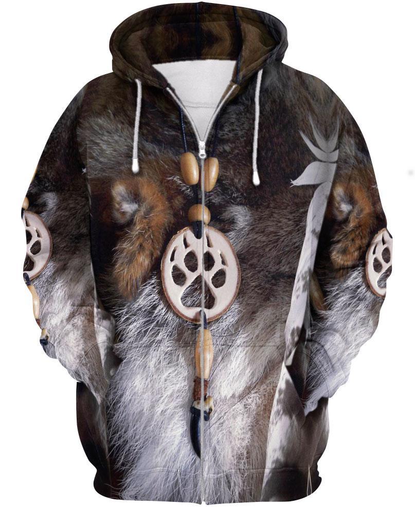 Animal Fur Motifs - Welcome Native Spirit