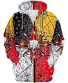 Native American Skull Arrow 3D Hoodie - Native American Pride Shop