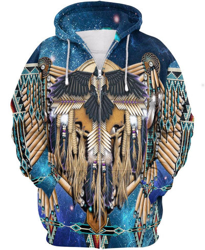 3D Fringed Motifs - Welcome Native Spirit