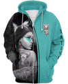 Native Woman 3D Hoodie WCS