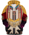 Pattern Native American 3D Hoodie - Native American Pride Shop