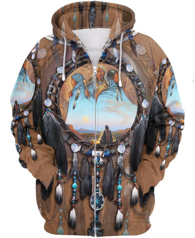 Native Dreamcatcher 3D Hoodie - Native American Pride Shop