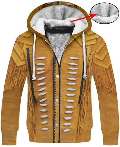 Yellow Outfit Like 3D Hoodie - Native American Pride Shop