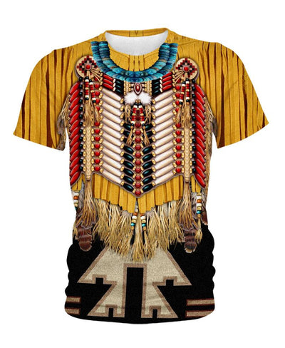 Pattern Native American 3D Hoodie - Native American Pride Shop