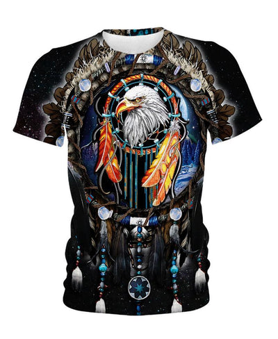 Native Eagle Dream 3D Hoodie - Native American Pride Shop