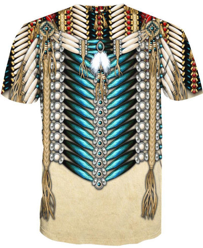 Pale Owl Pattern 3D Hoodie - Native American Pride Shop