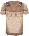 Native Buckskin Beaded 3D Hoodie - Native American Pride Shop