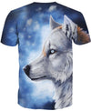 White Wolf 3D Hoodie - Native American Pride Shop