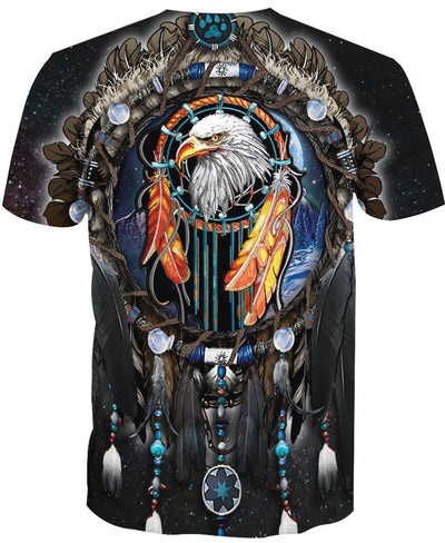 Native Eagle Dream 3D Hoodie - Native American Pride Shop