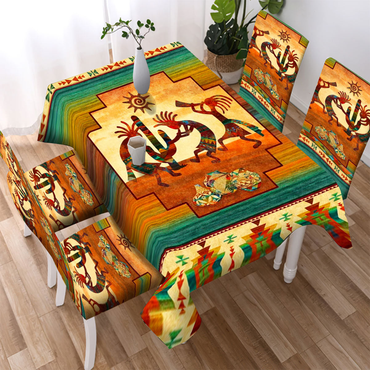 Pattern Culture Design Native American Tablecloth - Chair cover WCS