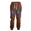 Brown Pattern Sweatpants WCS